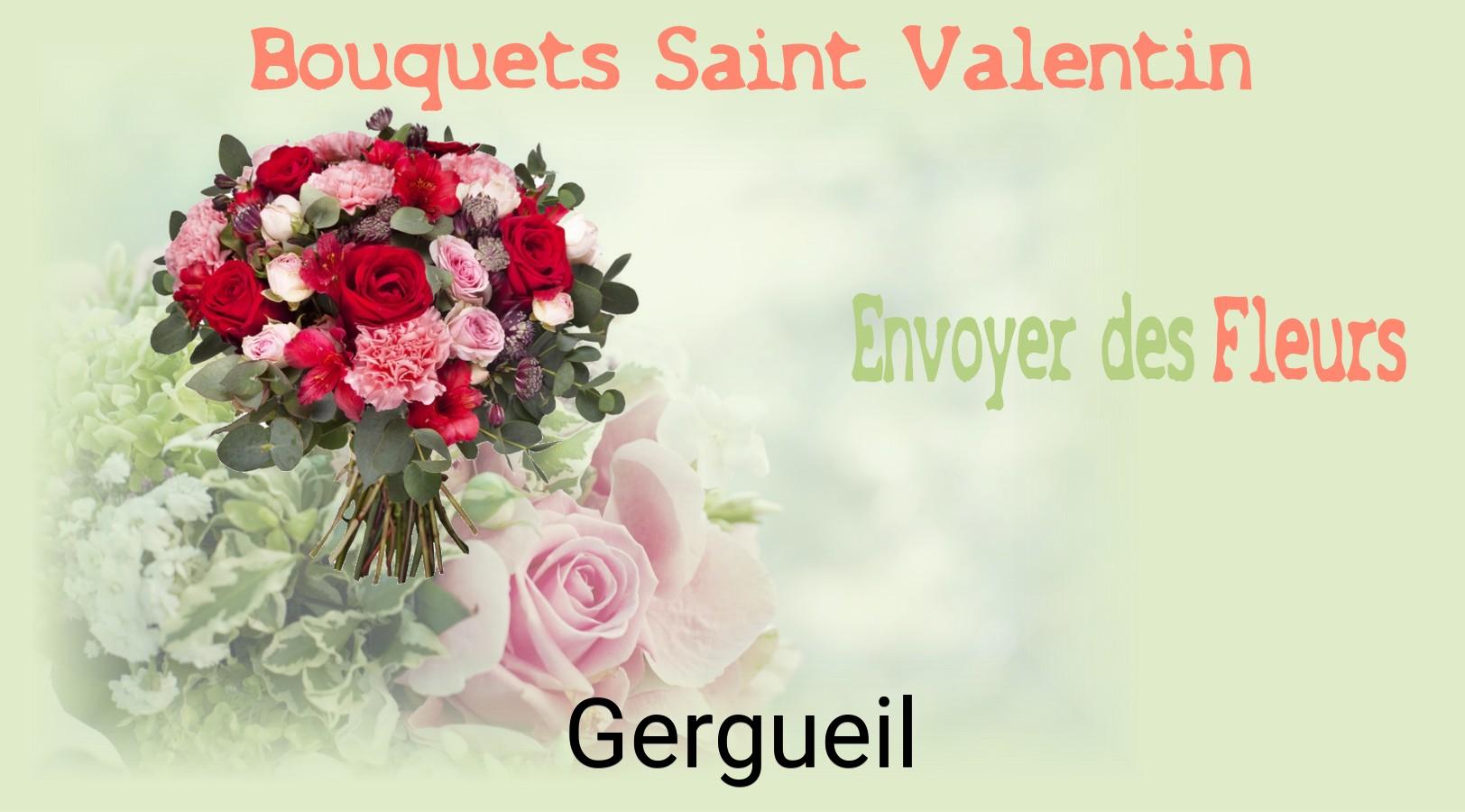 Roses de Saint-Valentin livrées à Gergueil